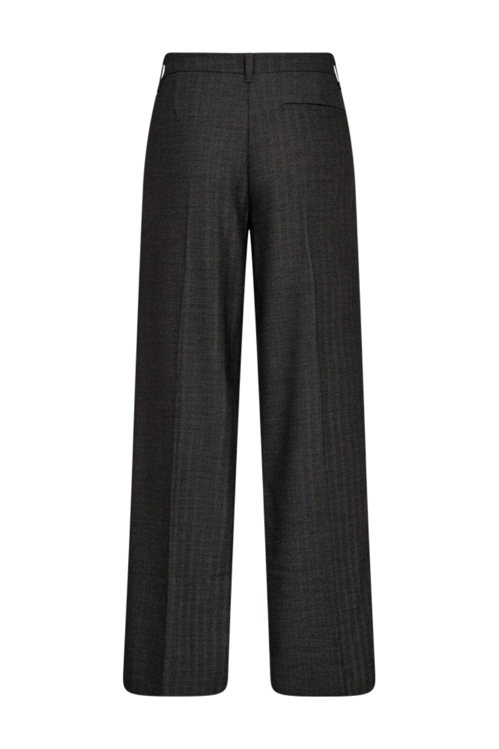 Forudbestilling - Copenhagen Muse - Cmtailor-Pants 204902 - Black w. Medium Grey Mel. Bukser 