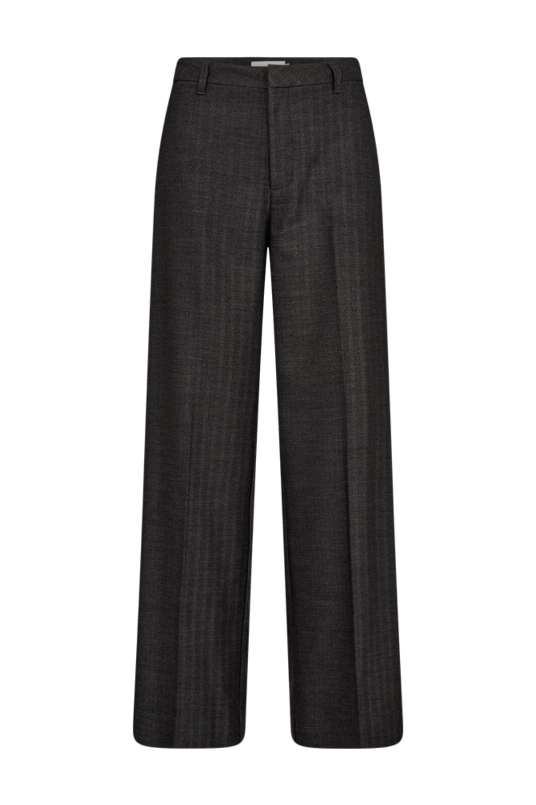 Forudbestilling - Copenhagen Muse - Cmtailor-Pants 204902 - Black w. Medium Grey Mel. Bukser 