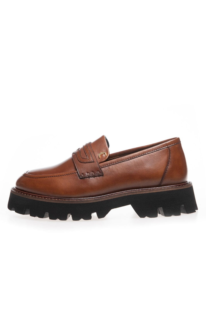 Forudbestilling - Copenhagen Shoes - Walk For Me - 0241 Cognac Loafers 