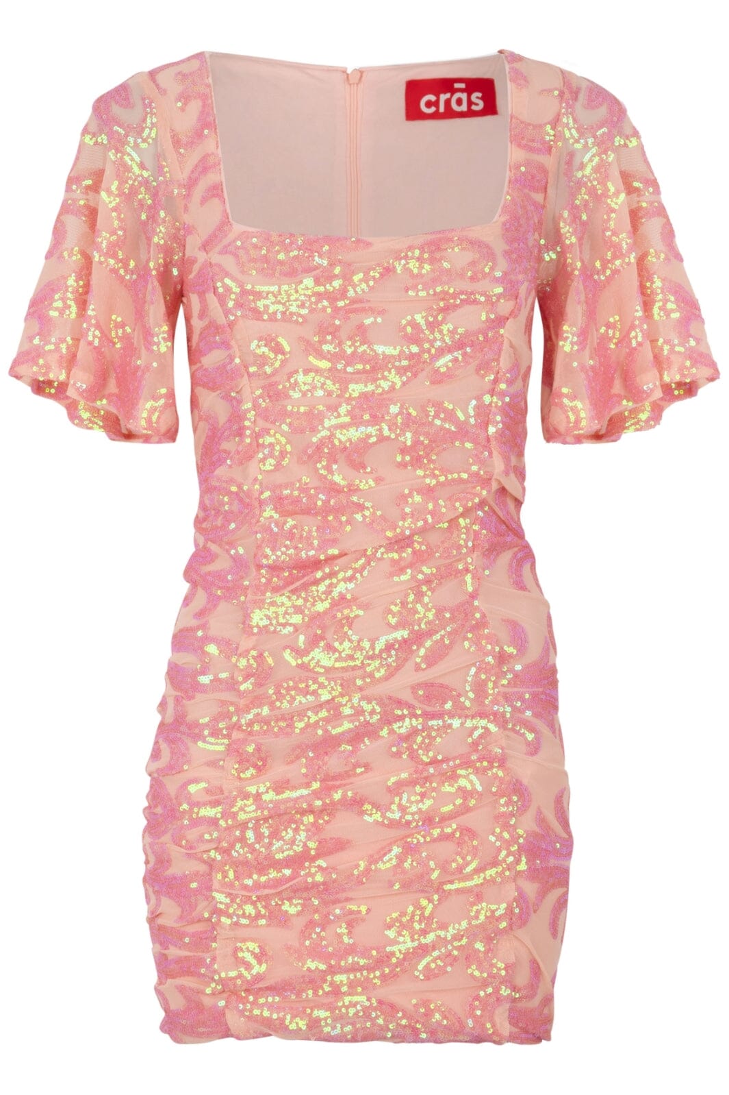 Forudbestilling - Cras - Clovercras Dress - 4011 Coral Pink Kjoler 