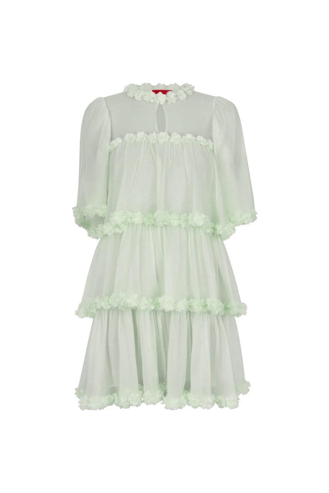 Cras - Flow Dress - 5004 5004 Dusty Green