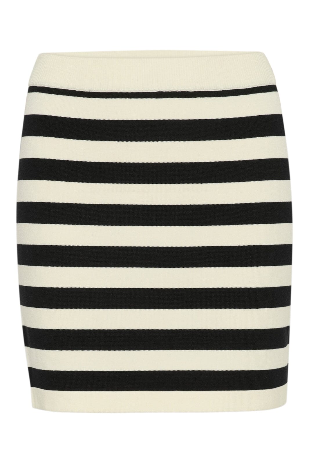 Gestuz - Gzalli Skirt 10910129 - 107569 - Black/Ivory Striped