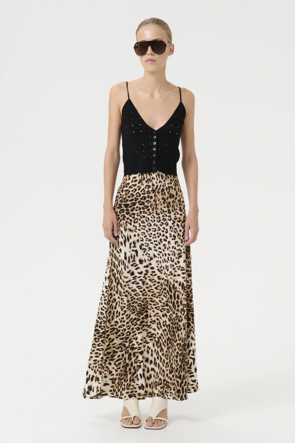 Gestuz - Gzgeopa P Skirt 10910259 - 107683 - Leopard Butter Yellow