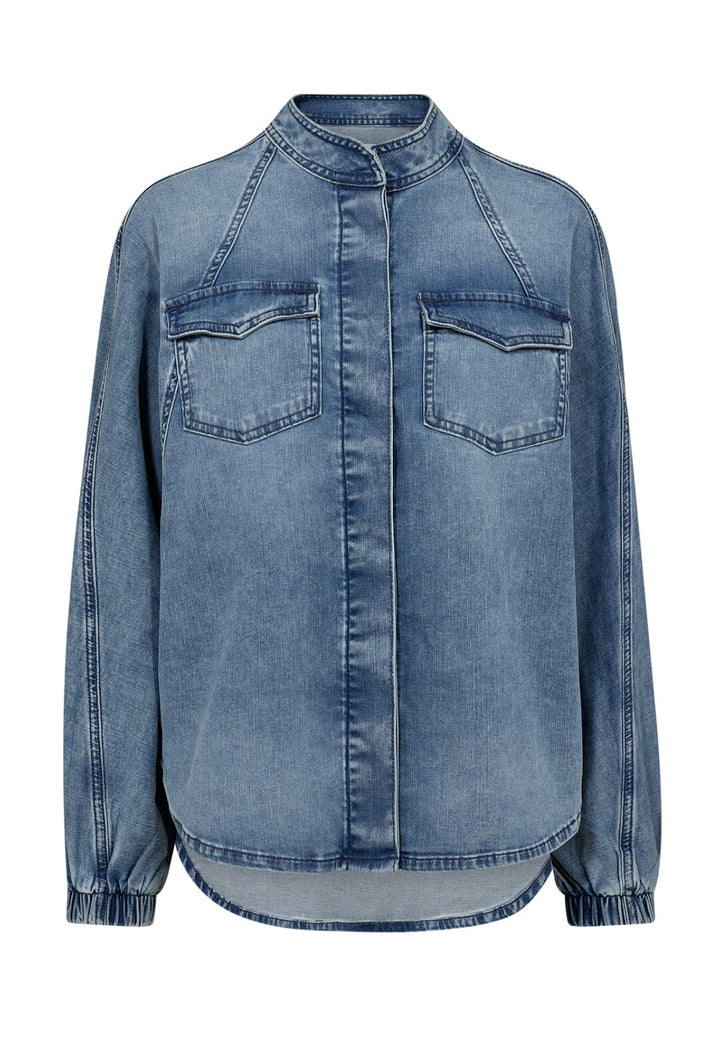 Forudbestilling - Gossia - Basmago Millie Shirt - Blue Jean Skjorter 