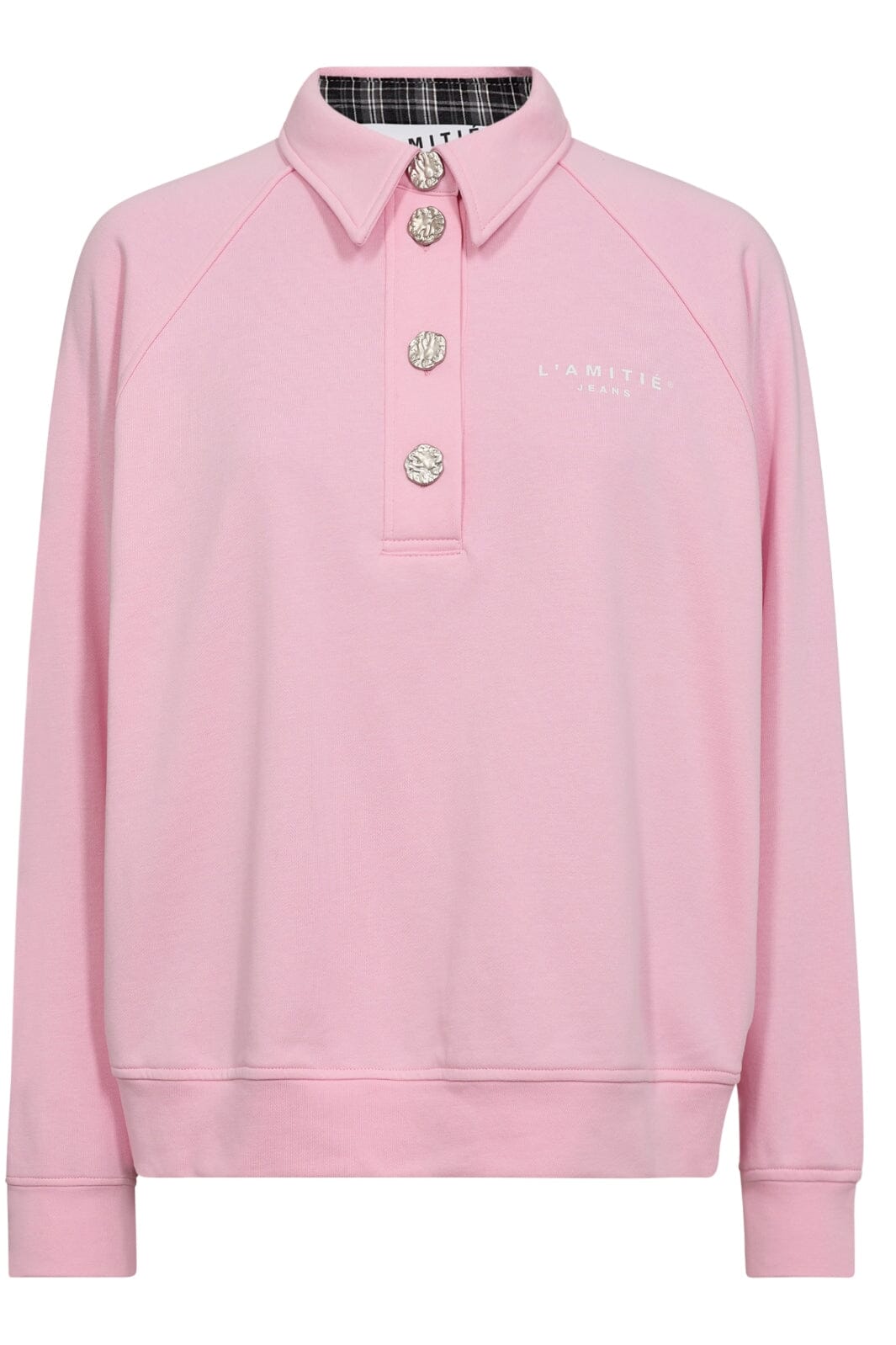 Haute L'Amitié - Polo Logo Sweat HL10034 - Candyfloss