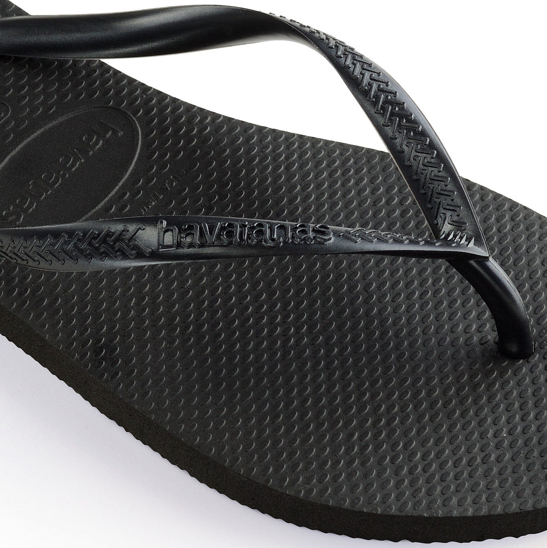 Forudbestilling - Havaianas - Slim - Black Badesandaler 