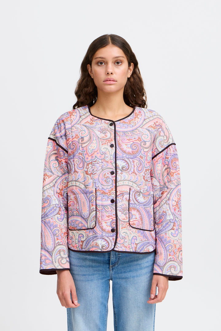 Forudbestilling - Ichi - Ixmalini Ja - 204945 Lilas Paisley Print Jakker 