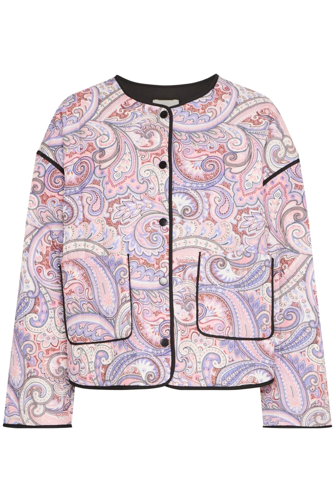 Forudbestilling - Ichi - Ixmalini Ja - 204945 Lilas Paisley Print Jakker 