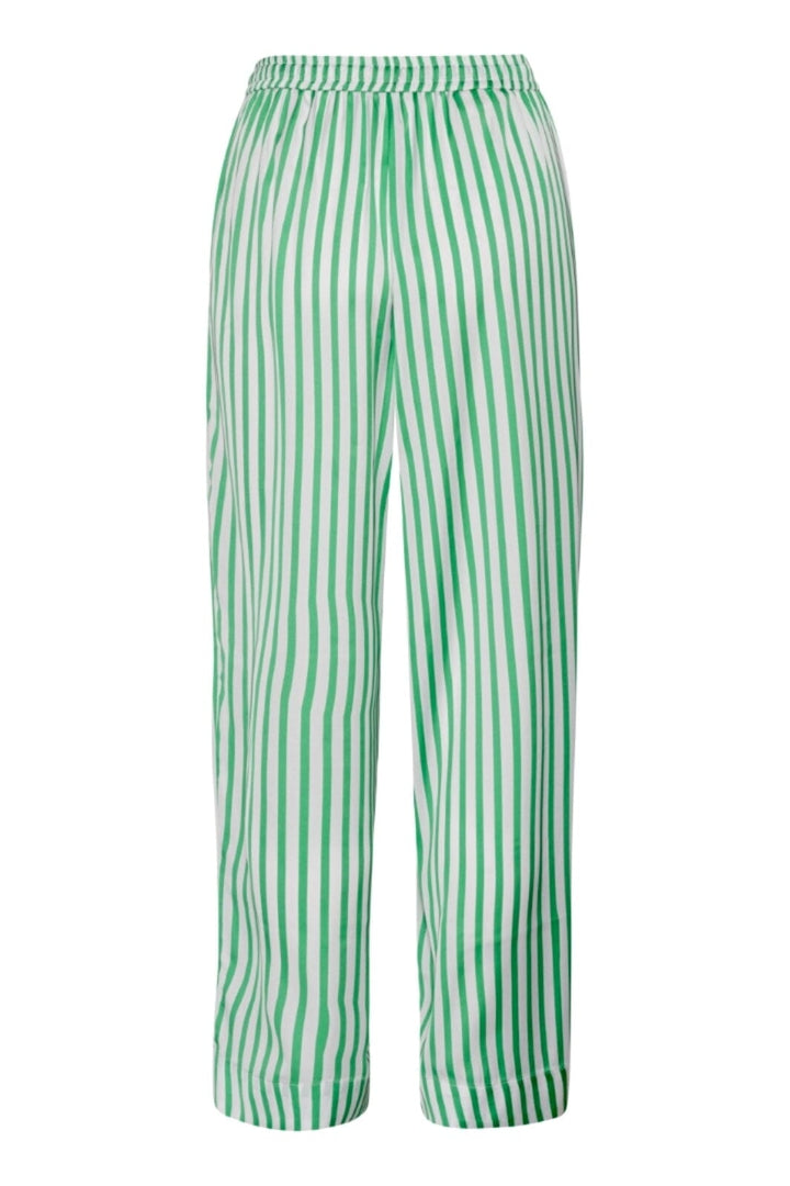 Forudbestilling - Karmamia - Garcia Pants - Green Stripe - (Februar) Bukser 