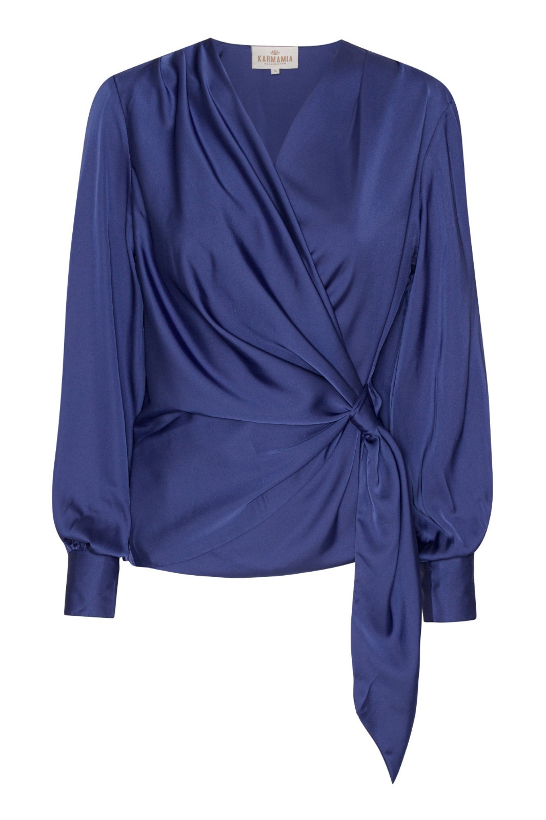 Forudbestilling - Karmamia - Ines Blouse - Midnight Blue (September) Bluser 