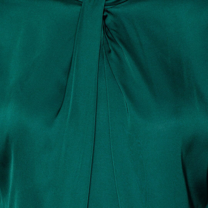 Forudbestilling - Karmamia - Tara Blouse - Dark Green Bluser 