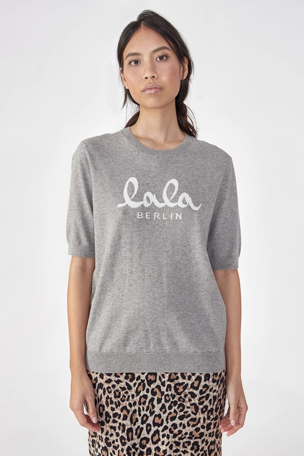 Lala Berlin - Knit Shirt Keira 10009851 - Grey