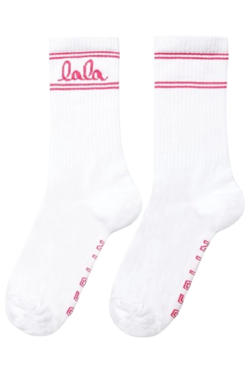 Lala Berlin - Socks Sam 10010001 - White/Pink