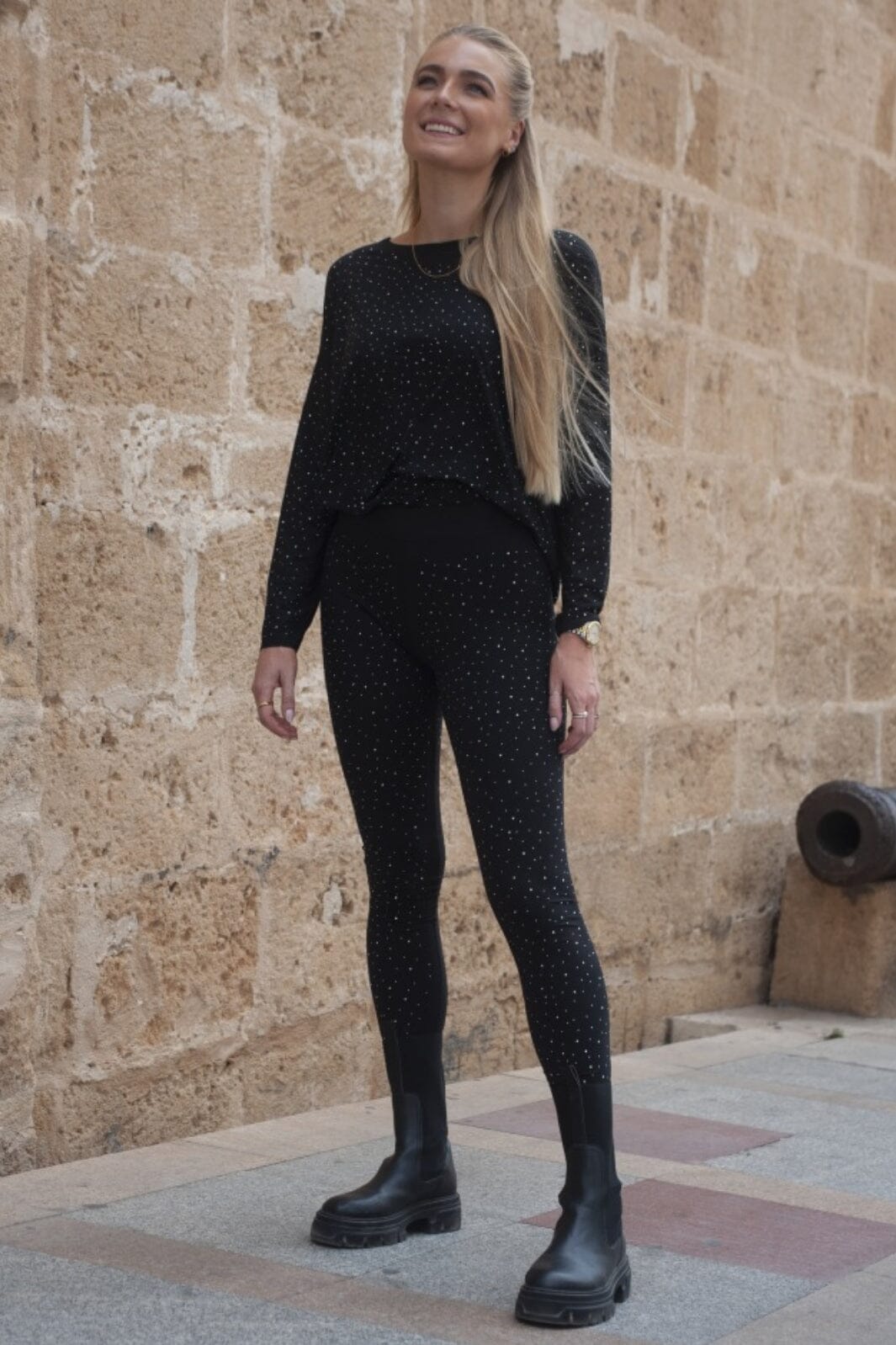 Forudbestilling - Liberte - Alma-Legging - Black Simili