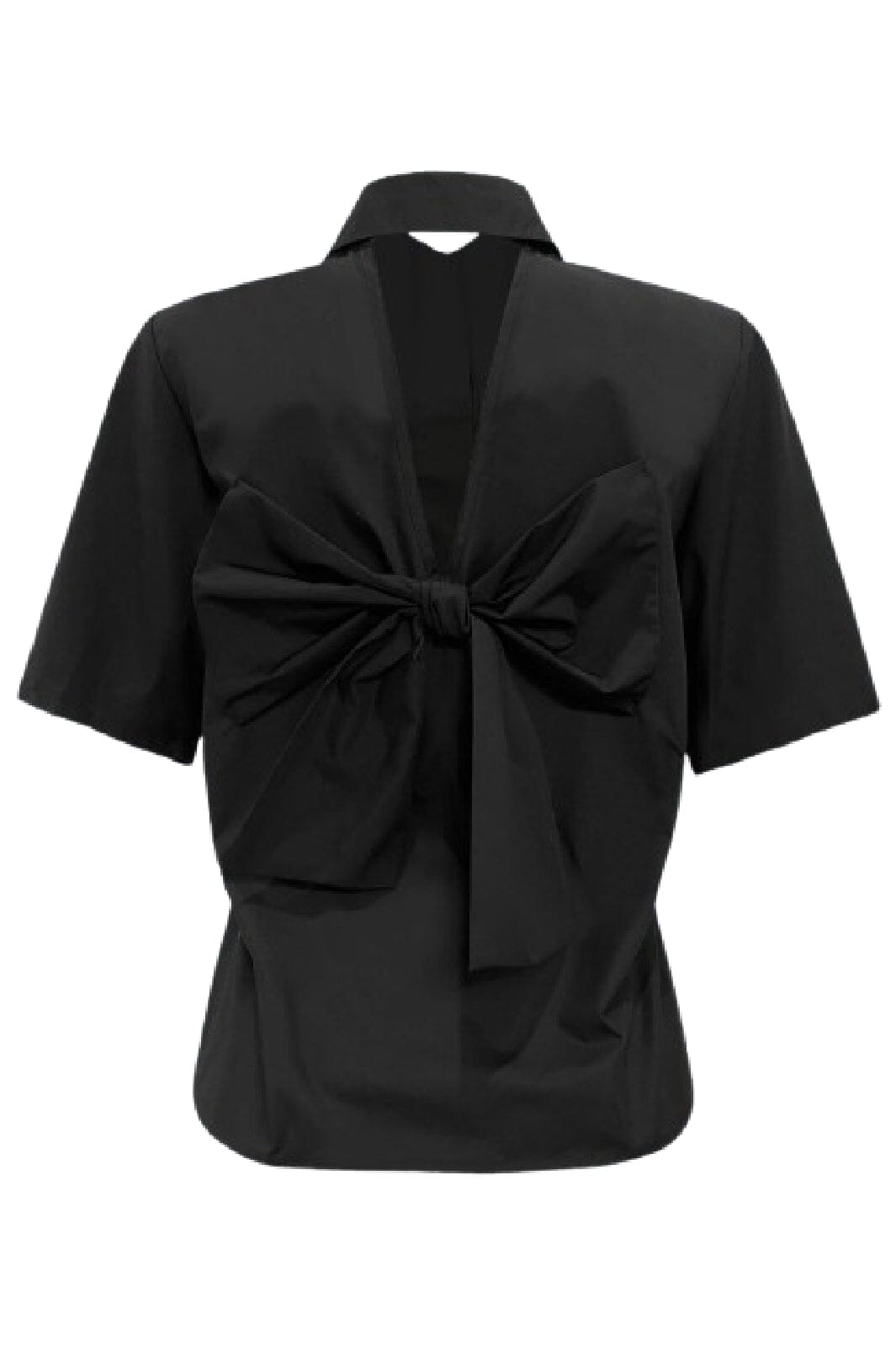 Liberte - Bobo-Ss-Bow-Shirt 22180 - Black