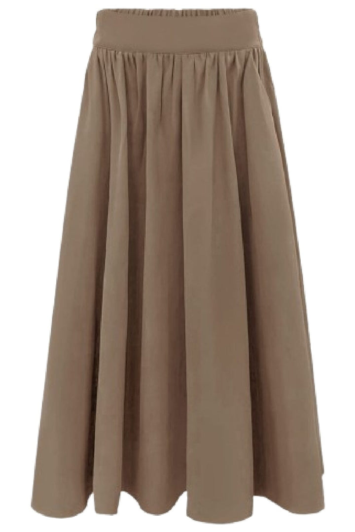 Liberte - Frede-Long-Skirt 22112 - Light Brown