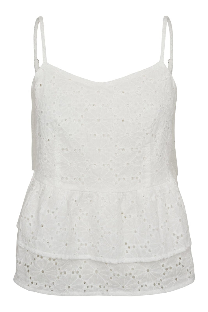 Forudbestilling - Liberte - Rebekka-Strap-Top - White Toppe 