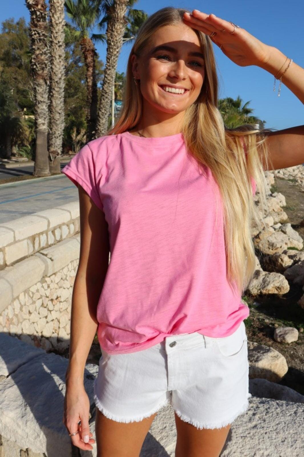 Forudbestilling - Liberte - Ulla-Tshirt - Barbie Pink T-shirts 