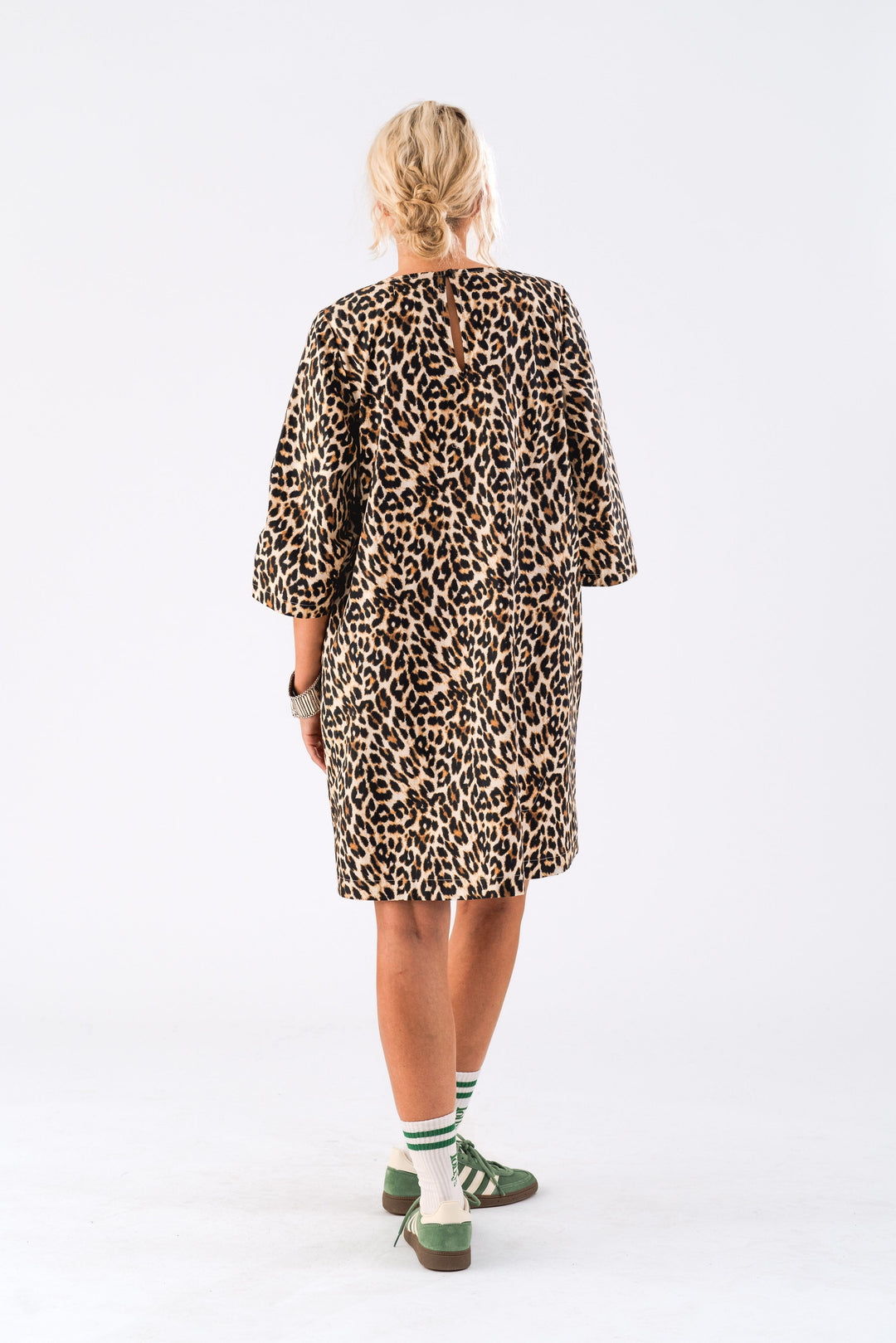 Forudbestilling - Lollys Laundry - Carlall Short Dress Ss - 72 Leopard Print Kjoler 