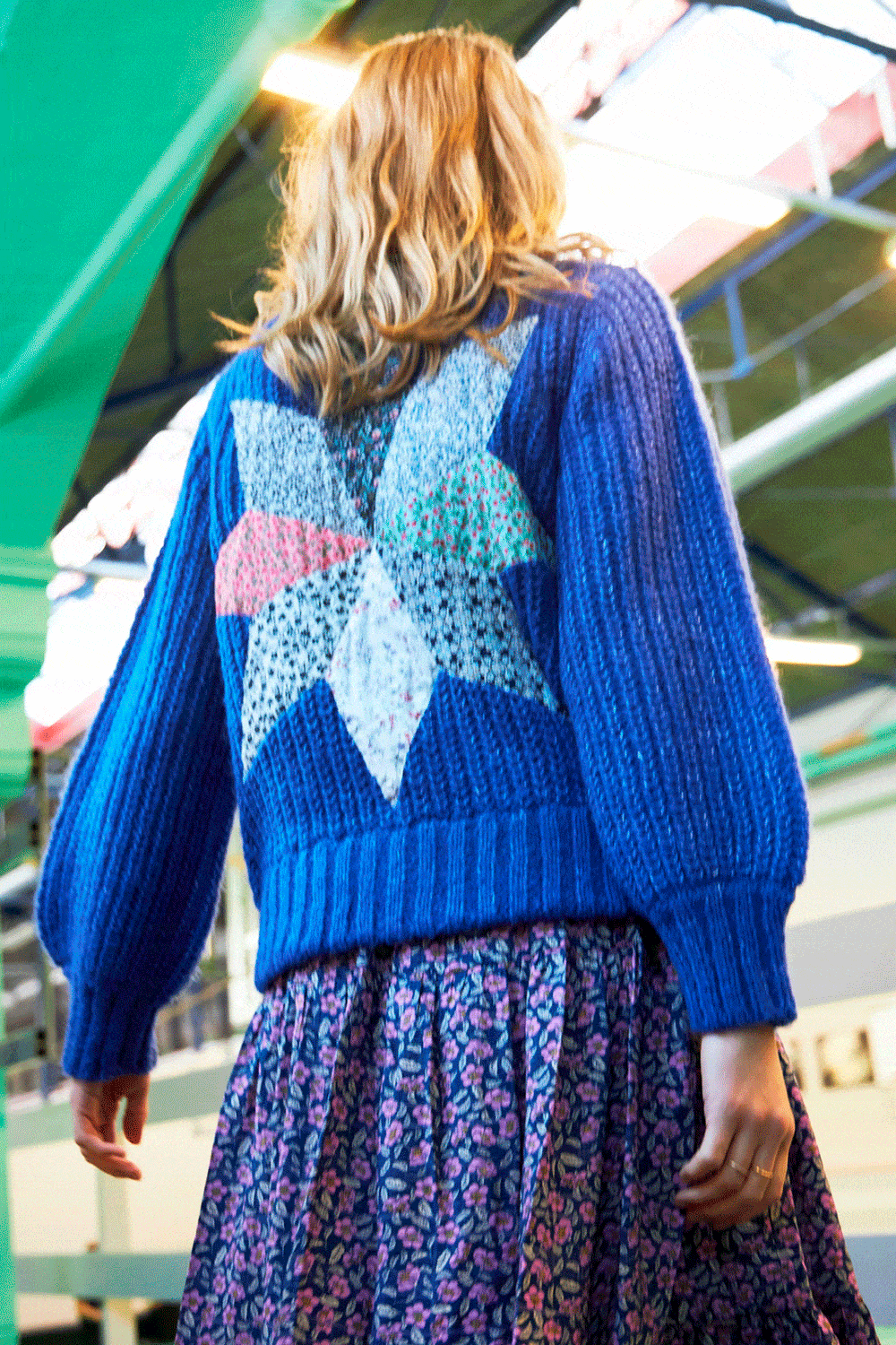 Forudbestilling - Lollys Laundry - Jamie Cardigan - Royal Blue (September) Cardigans 