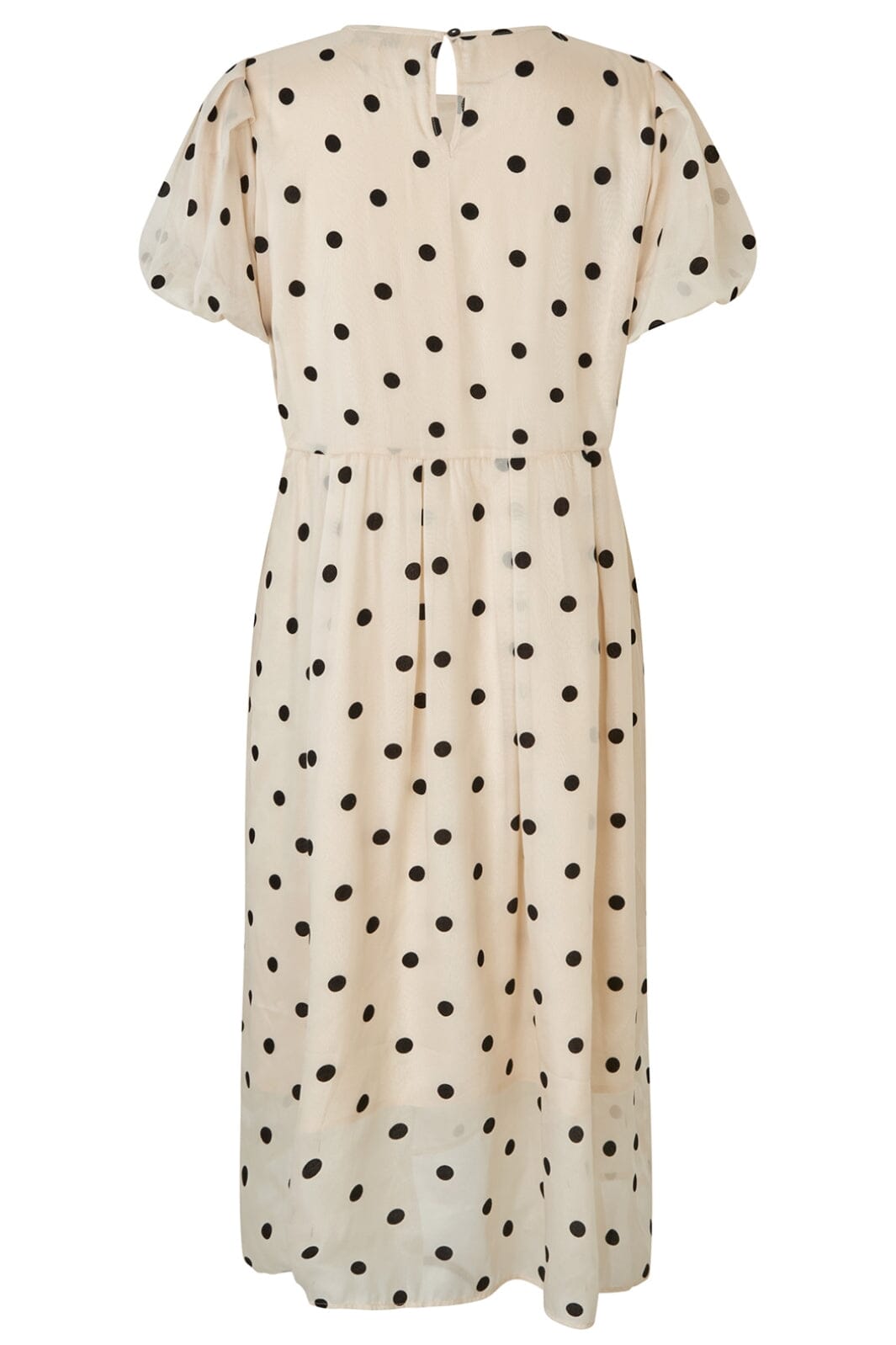 Lollys Laundry - Pisall Midi Dress Ss25132-3014 - 02 Creme