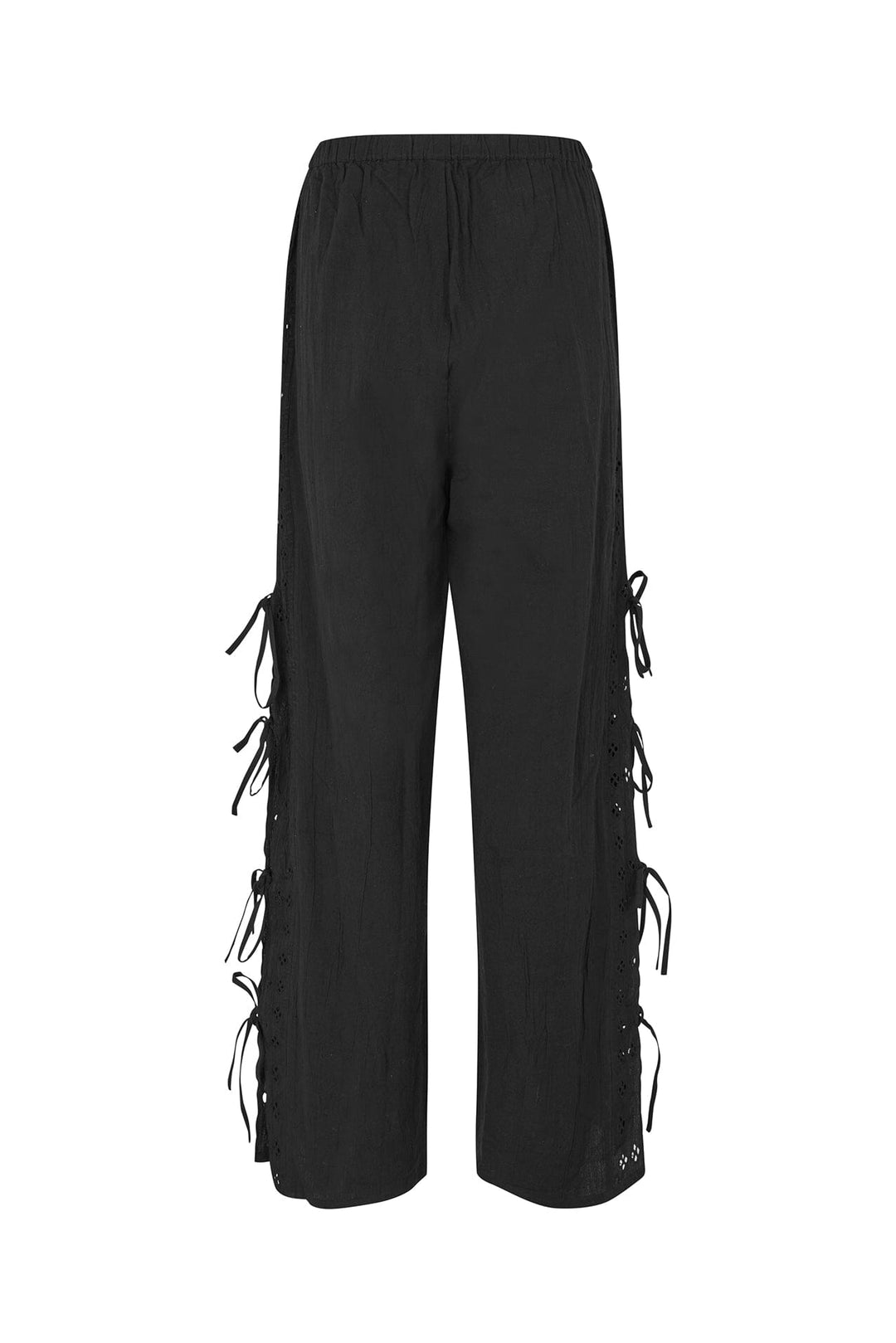 Forudbestilling - Lollys Laundry - Ritall Pants - 99 Black Bukser 