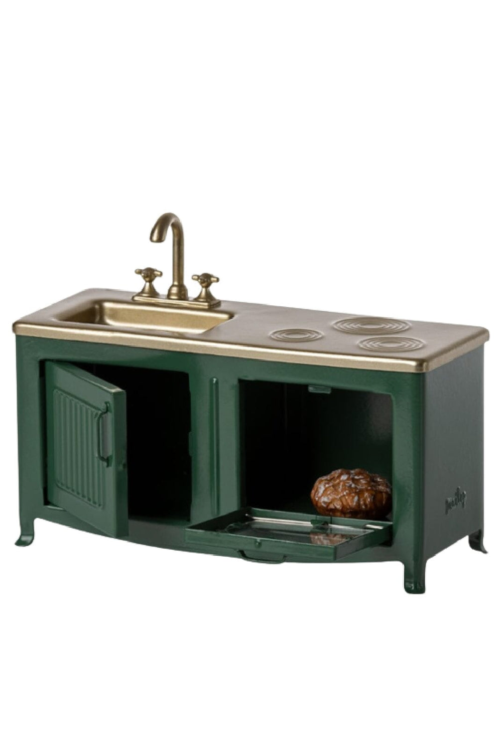 Forudbestilling - Maileg - Kitchen, Mouse - Dark Green Jul 