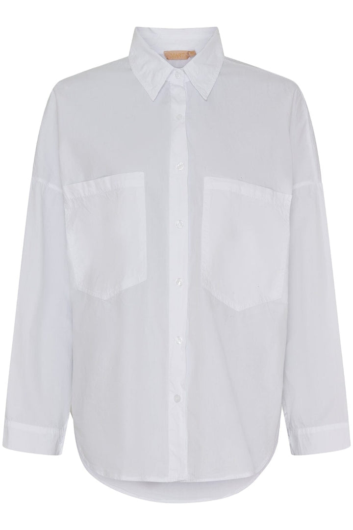 Forudbestilling - Marta Du Chateau - Mdccecile Shirt - White Skjorter 