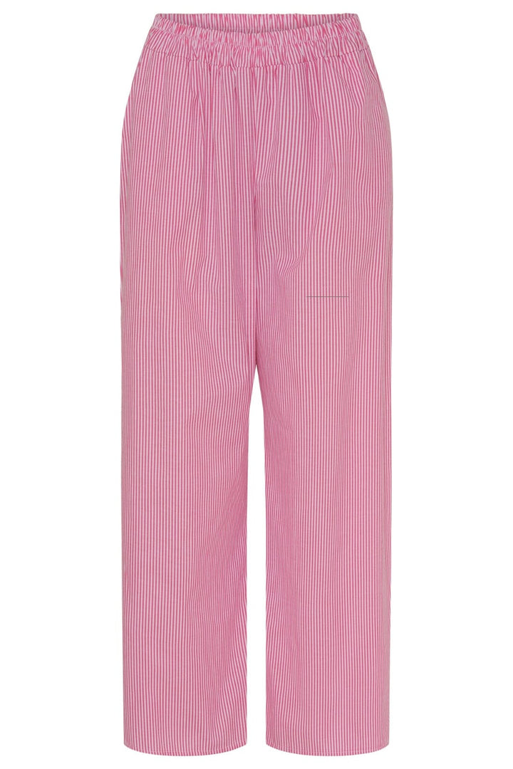 Forudbestilling - Marta Du Chateau - Mdcgisele Pant - Fuxia Stripe Bukser 