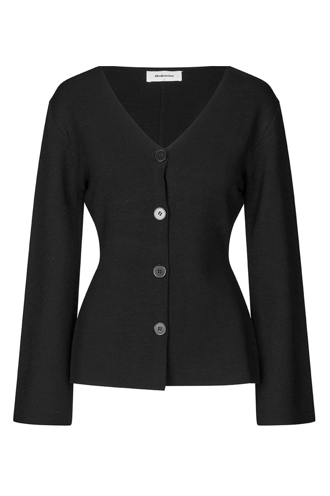 Forudbestilling - Modström - Kaitomd Cardigan - 7090 Black Cardigans 