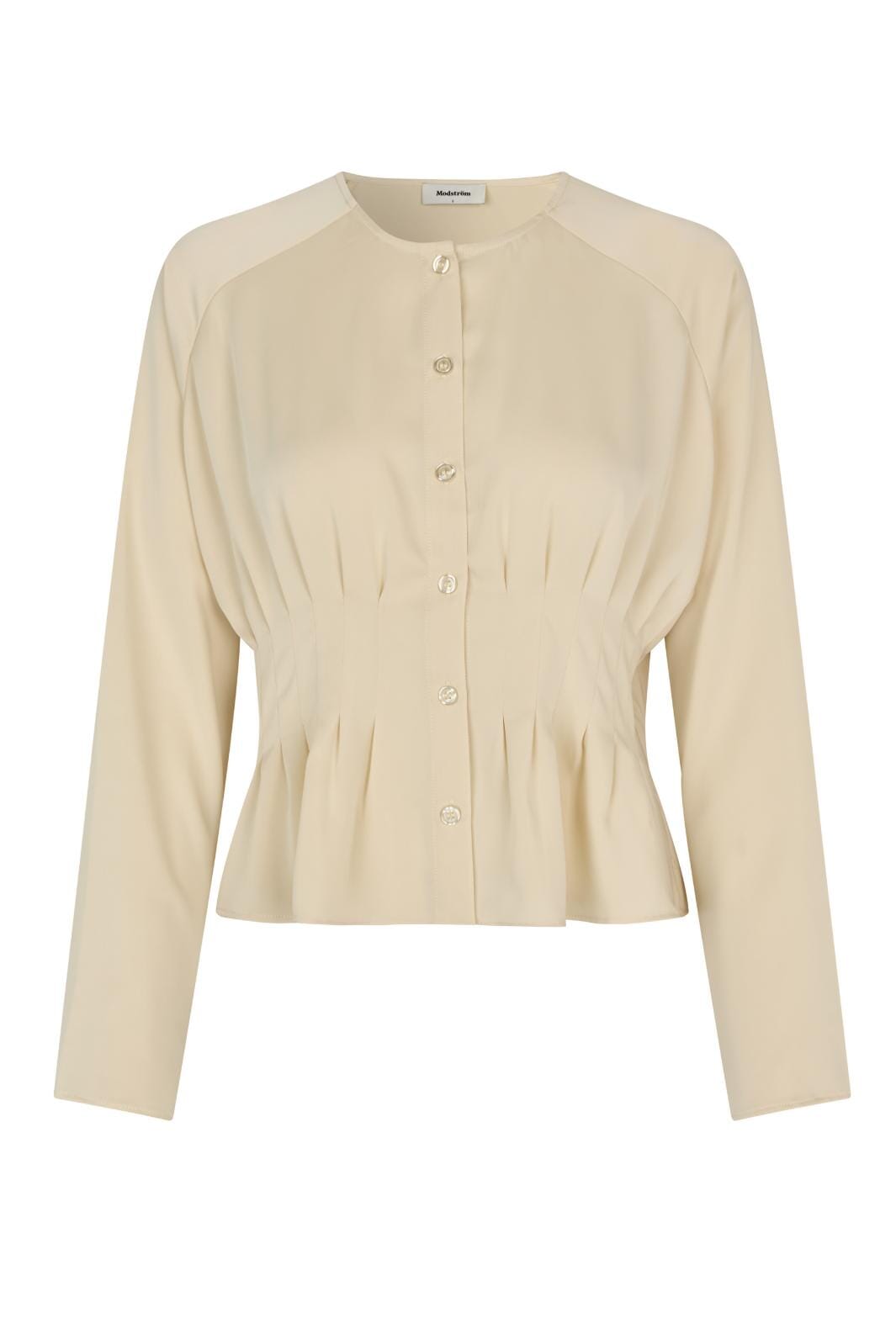 Forudbestilling - Modström - Livmd Shirt - 100 Summer Sand Bluser 