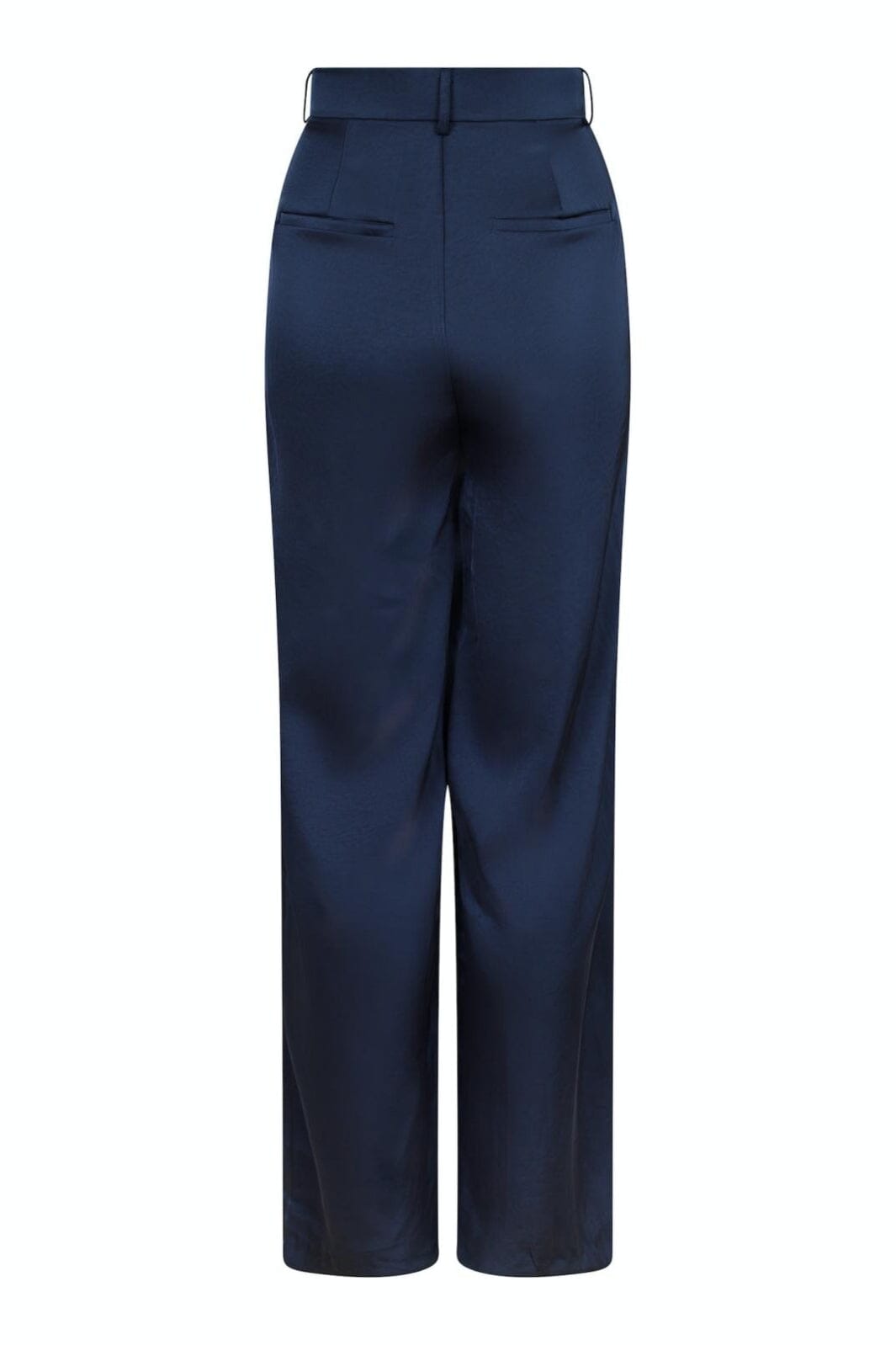 Forudbestilling - Neo Noir - Alessandra Heavy Sateen Pants - Midnight Blue Bukser 