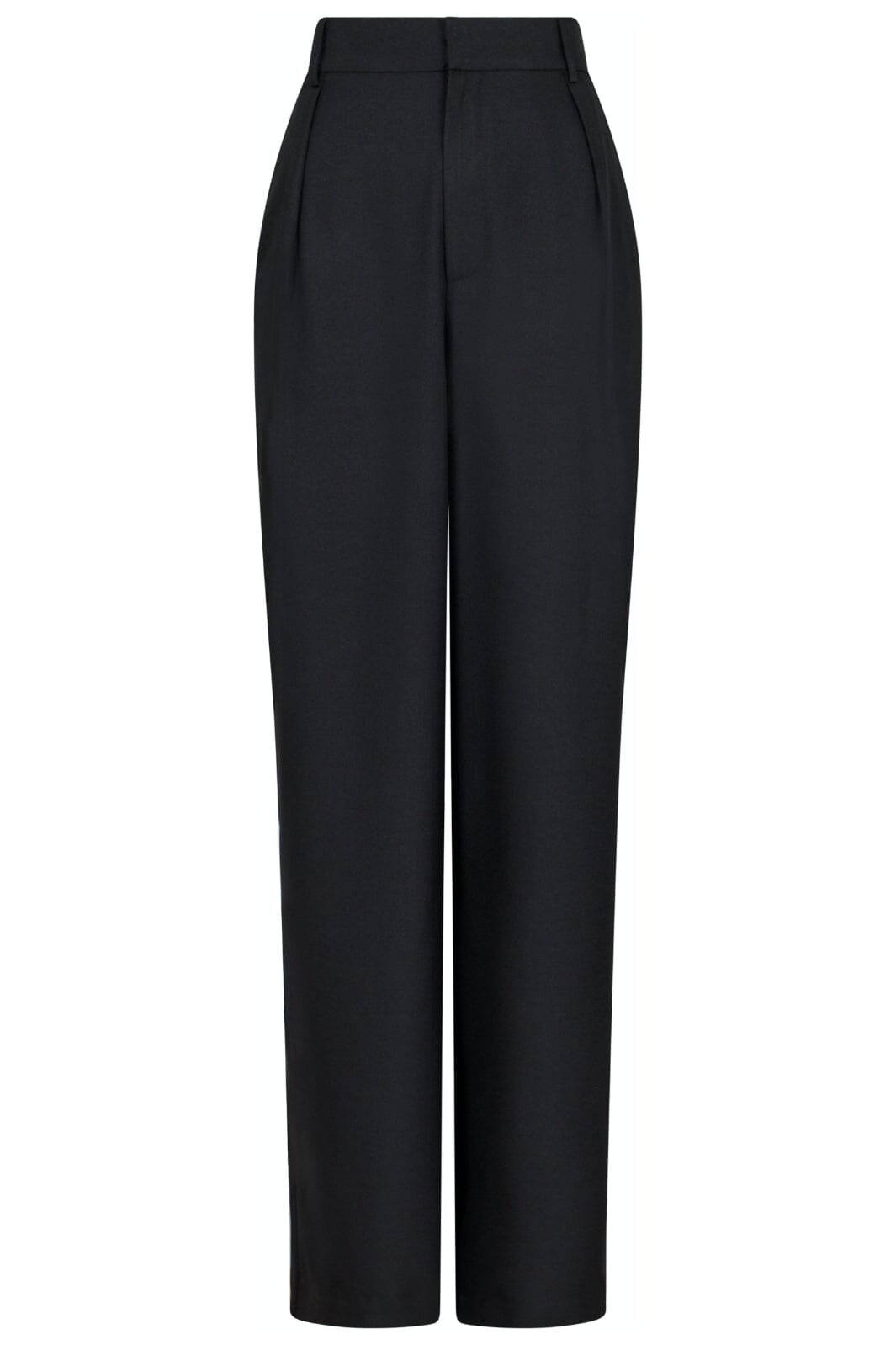 Forudbestilling - Neo Noir - Alessandra Melange Pants - Black Bukser 