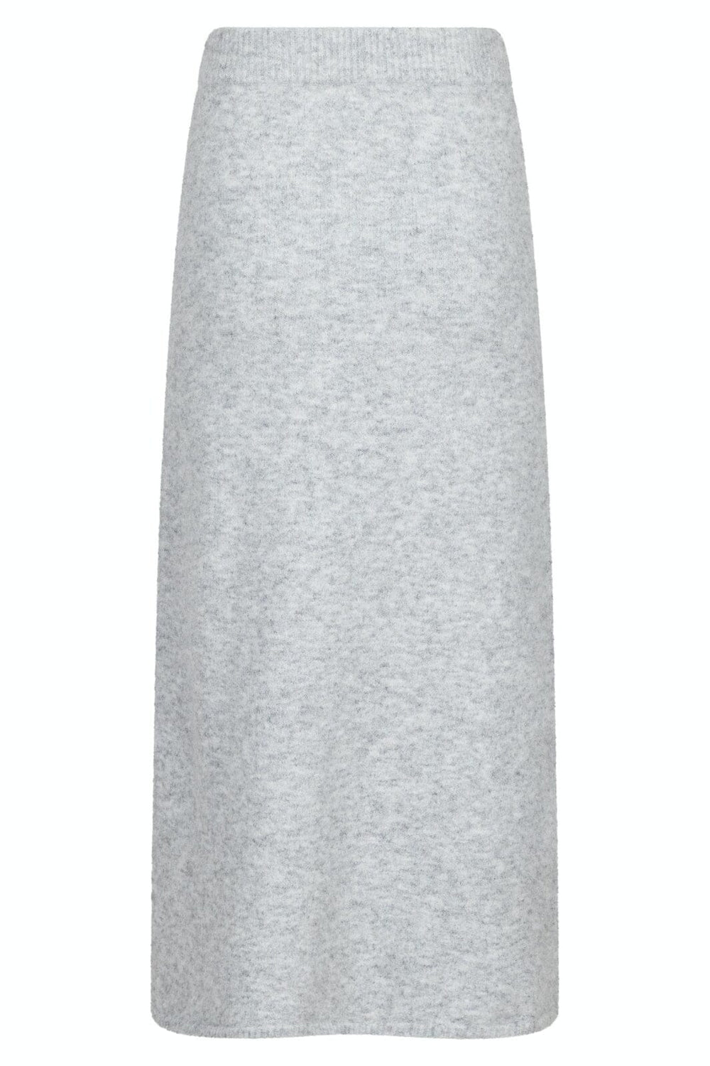 Forudbestilling - Neo Noir - Ashanti Knit Skirt - Light Grey Melange Nederdele 