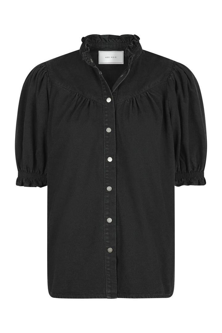 Neo Noir - Avalon Denim Shirt - Black