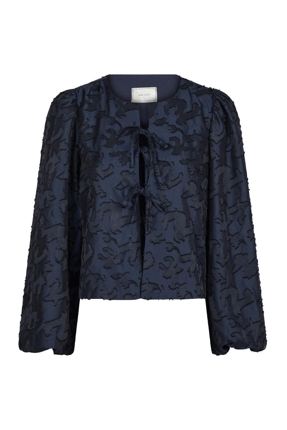 Neo Noir - Daliska Artwork Blouse - Navy