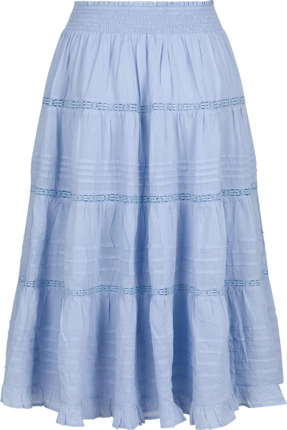 Neo Noir - Felicia S Voile Skirt - Light Blue