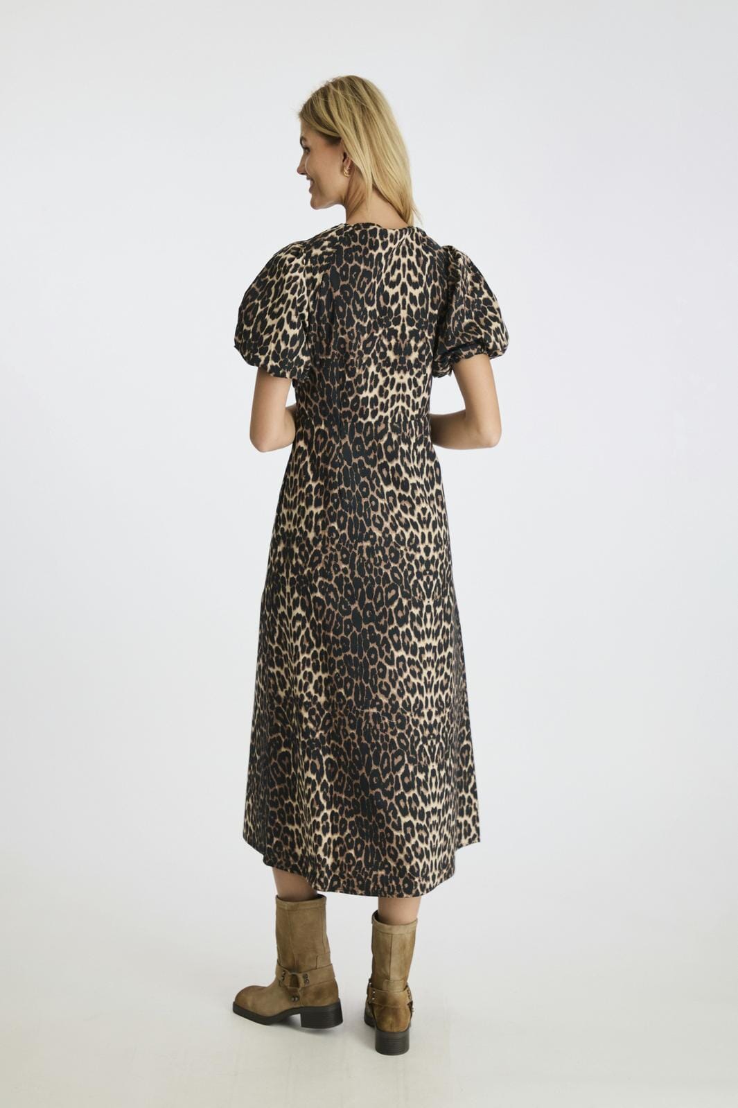 Neo Noir - Illana Leo Dress - Leopard