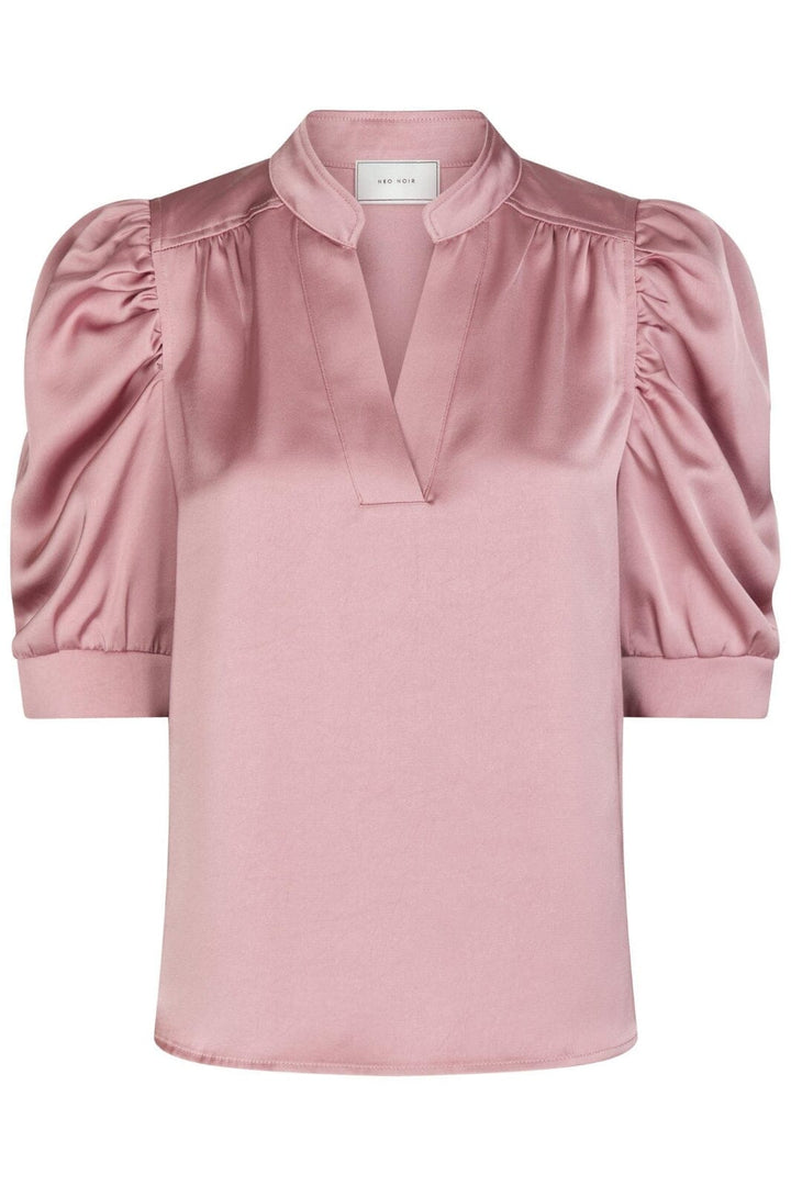 Neo Noir - Roella Heavy Sateen Blouse 162590 - 823 - Evening Rose