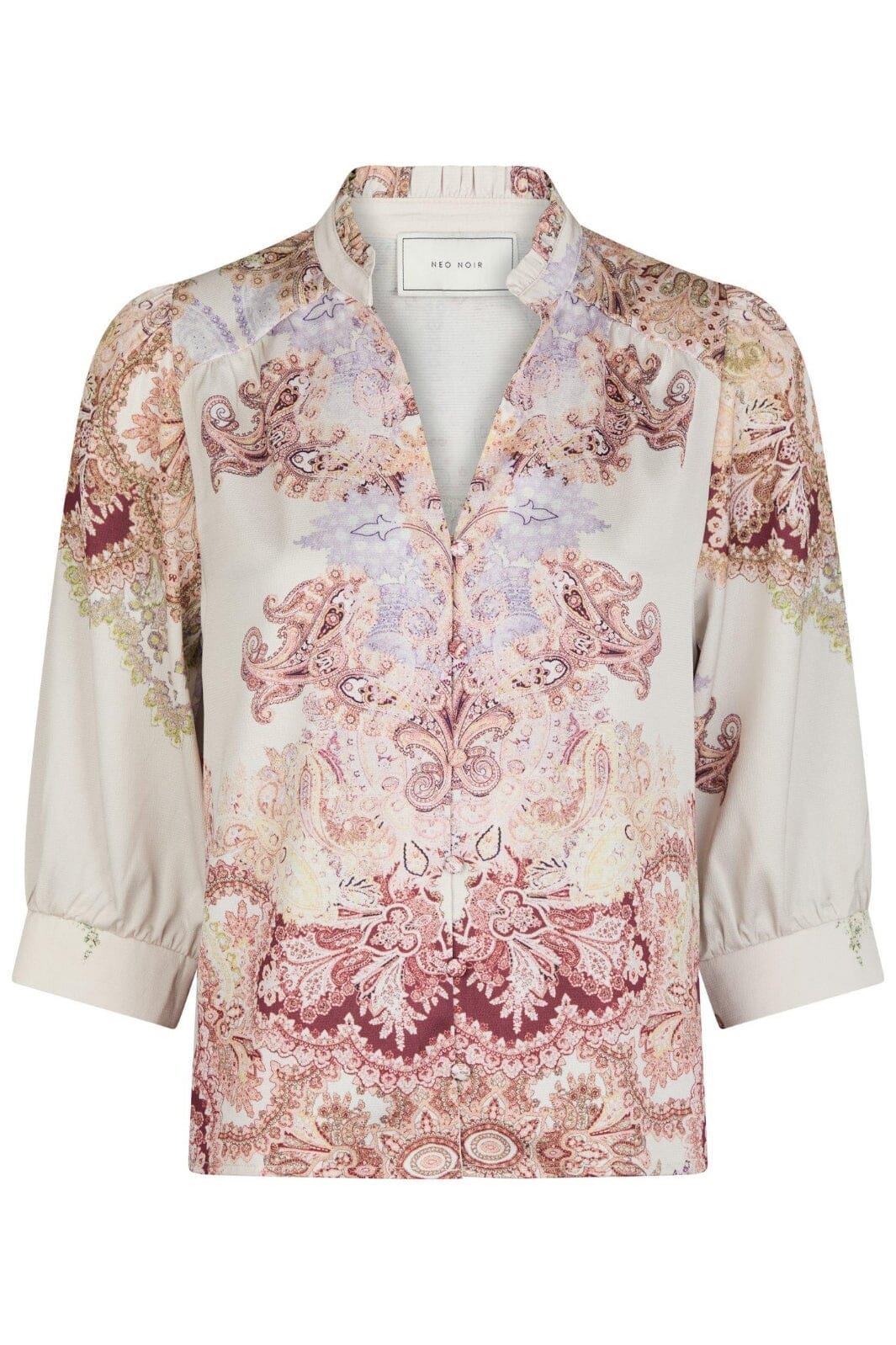 Neo Noir - Roselle Artist Paisley Blouse 165558 - 124 - Ivory