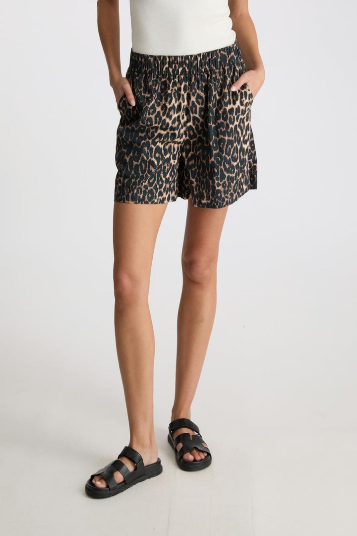 Neo Noir - Sakuri Leo Shorts - Leopard