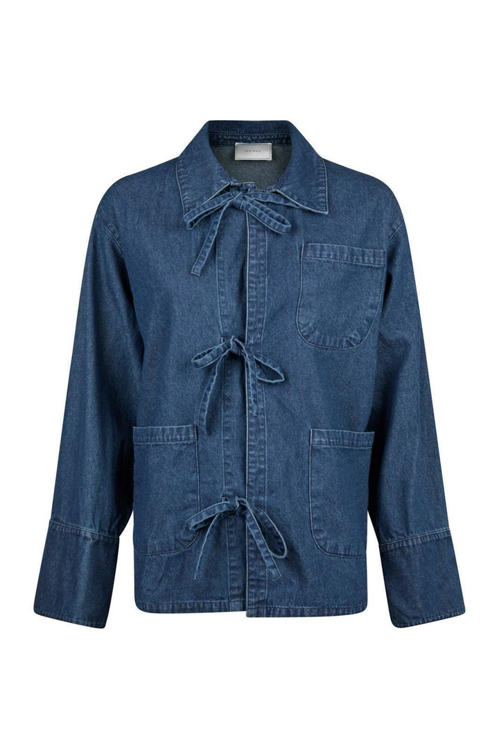 Neo Noir - Starlie Denim Shirt - Dark Blue