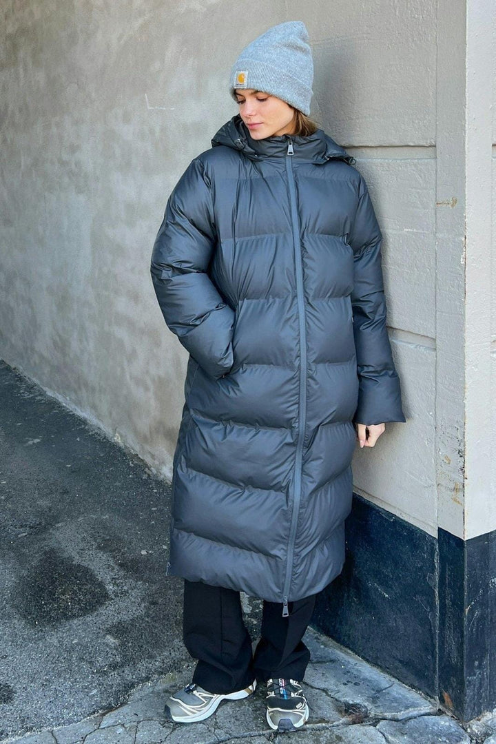 Forudbestilling - Neo Noir - Viviana C Puffer Jacket - Antracit Jakker 