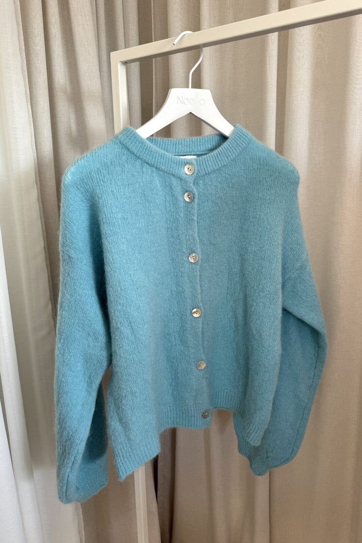 Forudbestilling - Noella - Kae Knit Cardigan - 1241 Daydream Blue Cardigans 