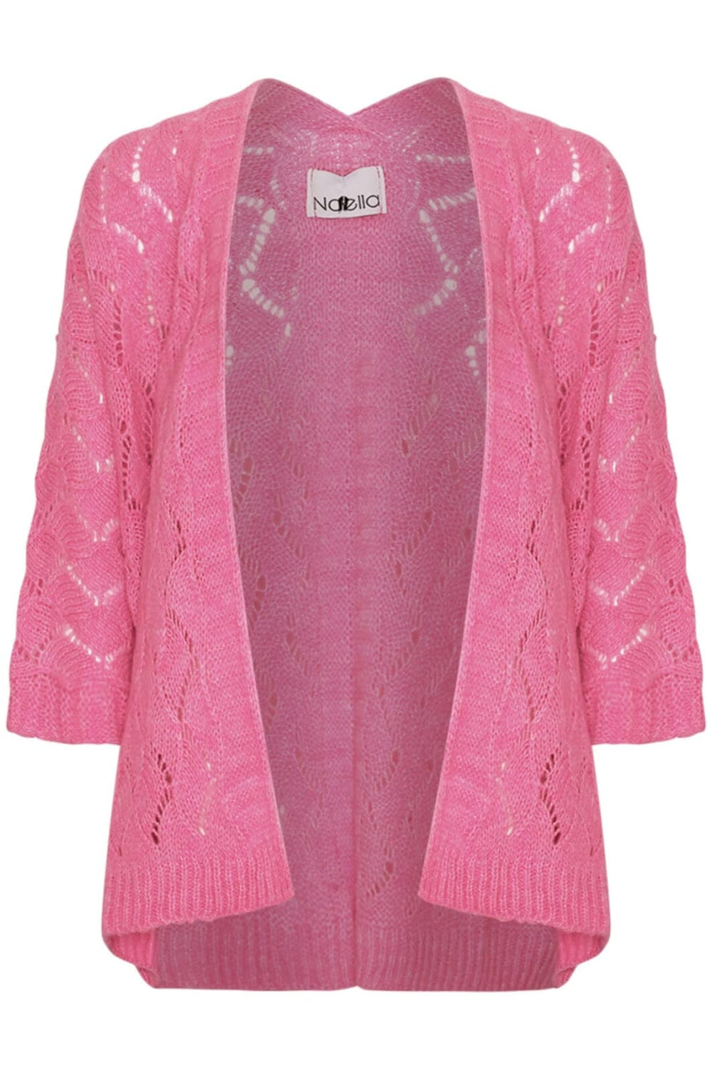 Forudbestilling - Noella - Luca Knit Cardigan - 031 Bright Pink Cardigans 