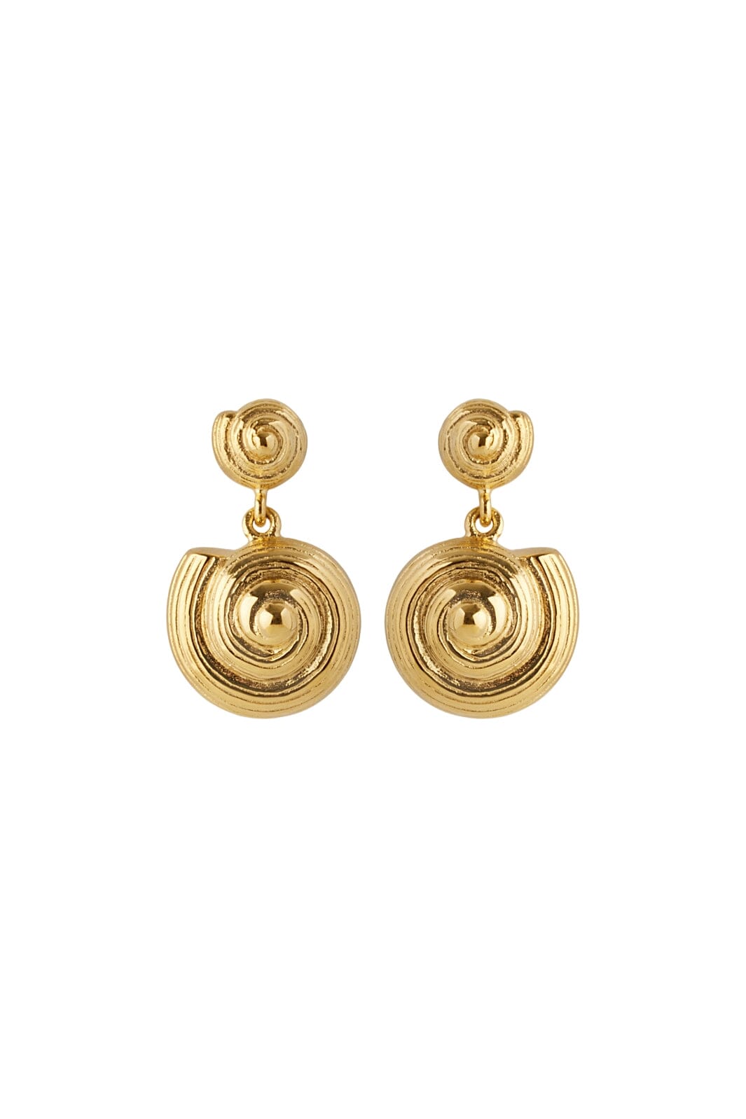 Forudbestilling - Pernille Corydon Jewellery - Reef Earrings - Gold Øreringe 