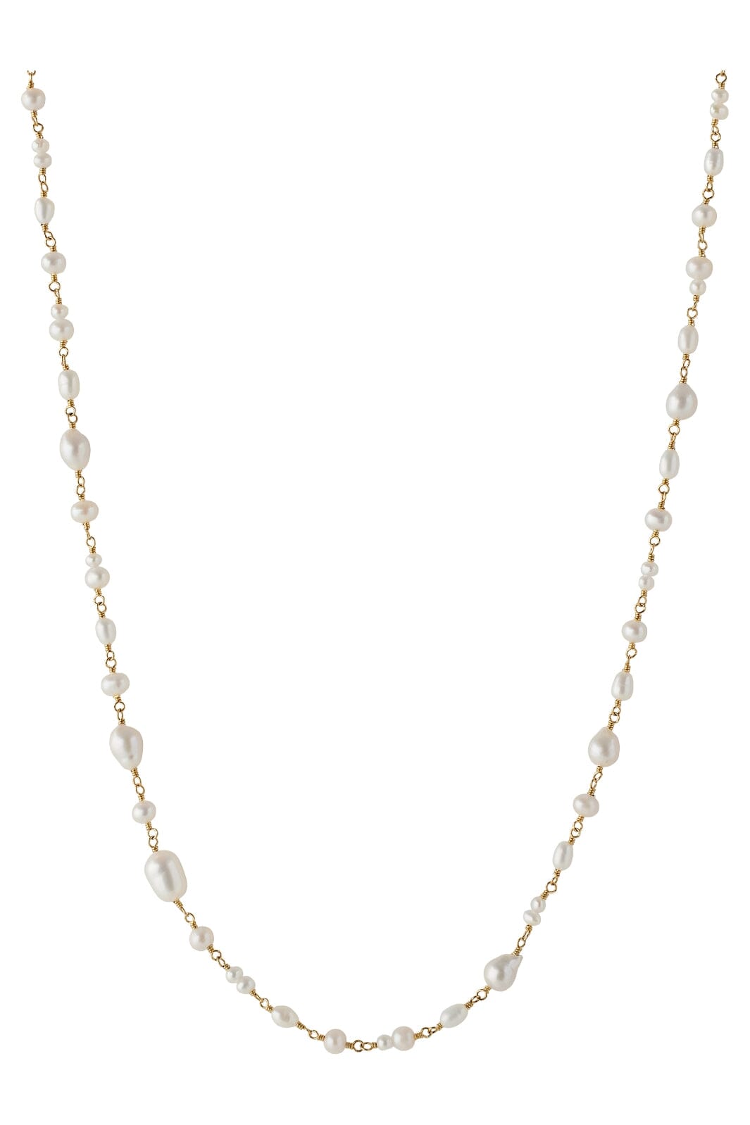 Forudbestilling - Pernille Corydon Jewellery - White Dreams Necklace - Gold Halskæder 