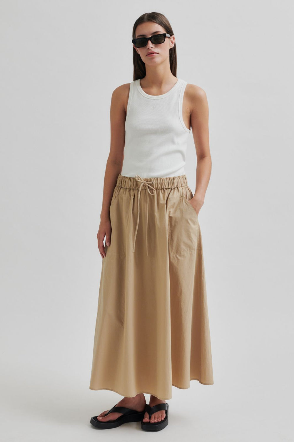 Forudbestilling - Second Female - Alisa Skirt 59781 - Pure Cashmere Nederdele 