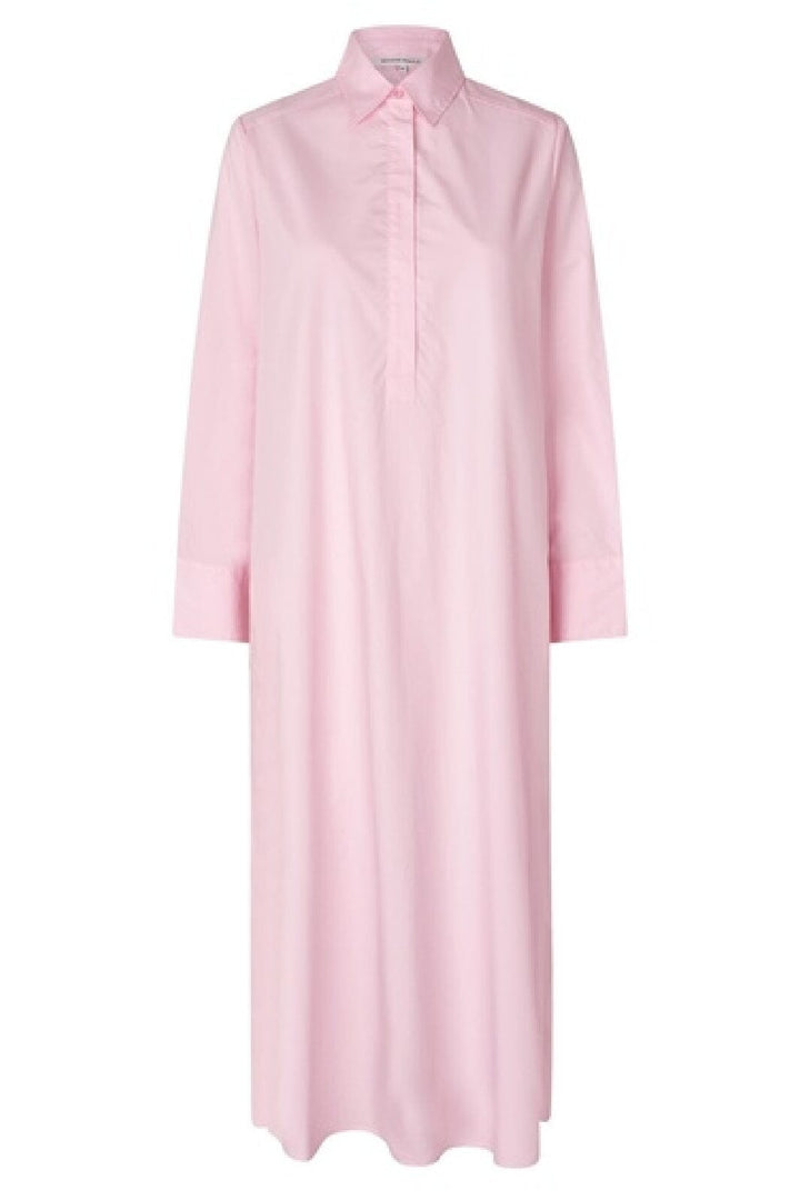 Second Female - Cimone Maxi Shirt Dress 59663 - Cherry Blossom