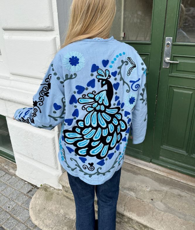 Forudbestilling - Sissel Edelbo - Maggie Suzani Jacket SE 1090 - Blue Ocean Jakker 